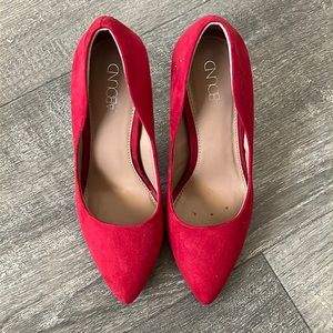 Pointed Red Heels